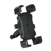 Kiskick Bike Phone Holder with Stable Alloy Base Adjustable Bike Phone Holder for Various Mobile Phones Bike Phone Holder Shockproof Retaining Clip